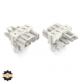 WAGO | 770-676 | T-DISTRIBUTION CONNECTOR 4-POLE COD. A, WHI