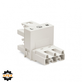 WAGO | 770-684 | H-DISTRIBUTION CONNECTOR 3-POLE COD. A, WHI