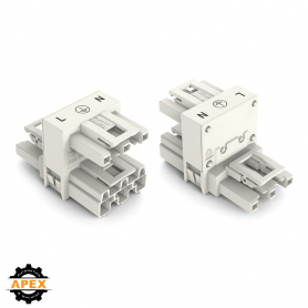 WAGO | 770-685 | H-DISTRIBUTION CONNECTOR 3-POLE COD. A, WHI