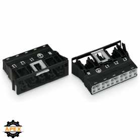 WAGO | 770-705 | SNAP-IN SOCKET BLACK