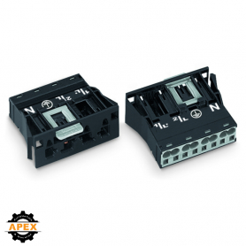 WAGO | 770-714 | SNAP-IN PLUG BLACK