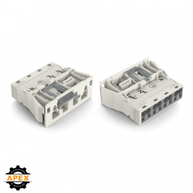 WAGO | 770-734 | SNAP-IN PLUG WHITE