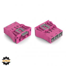 WAGO | 770-793/081-000 | SNAP-IN PLUG PINK