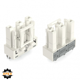 WAGO | 770-823 | SOCKET FOR PCBS STRAIGHT 3-POLE, WHITE