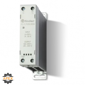 FINDER | 77.11.9.024.8250 | DIN-RAIL SSR 15A - 19…305V AC -