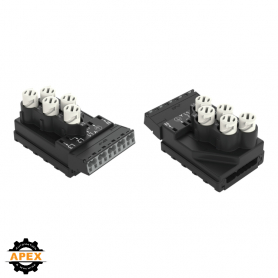 SUPPLY MODULE 5 X 2.5 MM² + 2 X 1.5 MM², BLACK