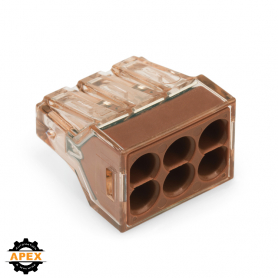 WAGO | 773-606 | PUSH WIRE® CONNECTOR, FOR SOLID CONDUCTORS,