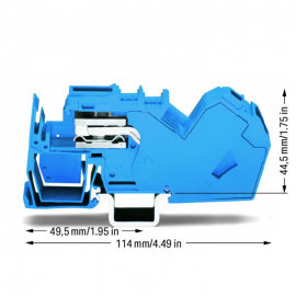 WAGO | 785-613 | 1-CONDUCTOR N-DISCONNECT TERMINAL BLOCK; 35