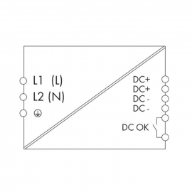 WAGO | 787-1628 | SWITCHED-MODE POWER SUPPLY; CLASSIC; 2-PHA