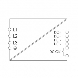 WAGO | 787-1640 | SWITCHED-MODE POWER SUPPLY; CLASSIC; 3-PHA