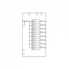 WAGO | 787-1668/006-1054 | ELECTRONIC CIRCUIT BREAKER; 8-CHA