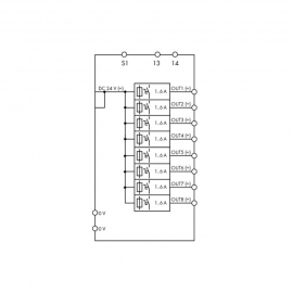 WAGO | 787-1668/106-054 | ELECTRONIC CIRCUIT BREAKER; 8-CHAN