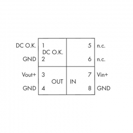 WAGO | 787-2805 | DC/DC CONVERTER; 24 VDC INPUT VOLTAGE; 12