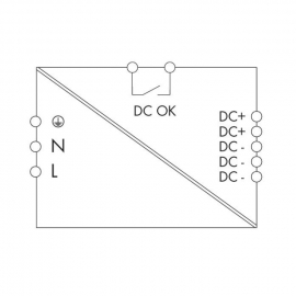 WAGO | 787-734 | SWITCHED-MODE POWER SUPPLY; ECO; 1-PHASE; 2