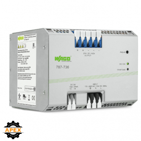SWITCHED-MODE POWER SUPPLY; ECO; 1-PHASE; 24 VDC OUTPUT VOLT