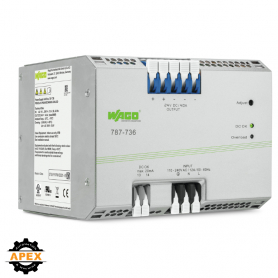 WAGO | 787-736 | SWITCHED-MODE POWER SUPPLY; ECO; 1-PHASE; 2