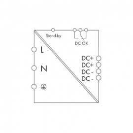 WAGO | 787-819 | SWITCHED-MODE POWER SUPPLY; PRO; 1-PHASE; 1