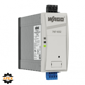 WAGO | 787-832 | SWITCHED-MODE POWER SUPPLY; PRO; 1-PHASE; 2