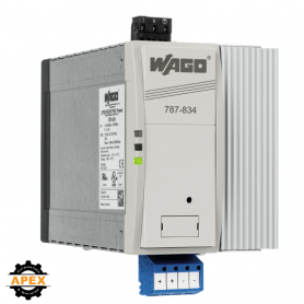 WAGO | 787-834 | SWITCHED-MODE POWER SUPPLY; PRO; 1-PHASE; 2