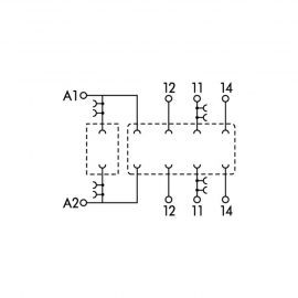 WAGO | 788-100 | RELAY SOCKET; 1 CHANGEOVER CONTACT; FOR 15