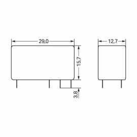 WAGO | 788-150 | BASIC RELAY; NOMINAL INPUT VOLTAGE: 12 VDC;