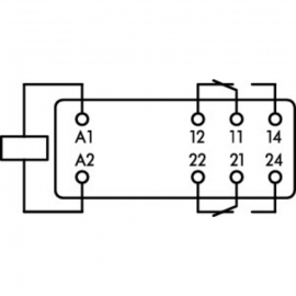 WAGO | 788-152 | BASIC RELAY; NOMINAL INPUT VOLTAGE: 12 VDC;