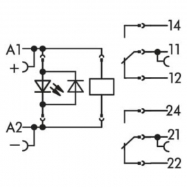 WAGO | 788-311 | RELAY MODULE; NOMINAL INPUT VOLTAGE: 12 VDC