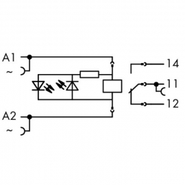 WAGO | 788-541 | RELAY MODULE; NOMINAL INPUT VOLTAGE: 24 VAC