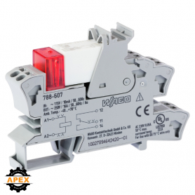 WAGO | 788-607 | RELAY MODULE; NOMINAL INPUT VOLTAGE: 115 VA