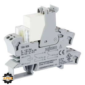 WAGO | 788-906 | RELAY MODULE; NOMINAL INPUT VOLTAGE: 24 VDC