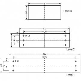 WAGO | 789-122 | TOP COVER 55 MM; GRAY