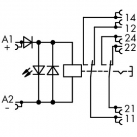 WAGO | 789-1346 | RELAY MODULE; NOMINAL INPUT VOLTAGE: 24 VD