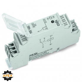 WAGO | 789-304 | RELAY MODULE; NOMINAL INPUT VOLTAGE: 24 VDC