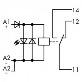 WAGO | 789-304 | RELAY MODULE; NOMINAL INPUT VOLTAGE: 24 VDC