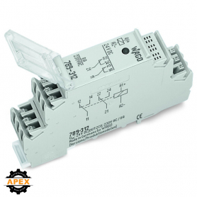 WAGO | 789-312 | RELAY MODULE; NOMINAL INPUT VOLTAGE: 24 VDC