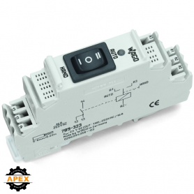 WAGO | 789-323 | RELAY MODULE; NOMINAL INPUT VOLTAGE: 24 VDC