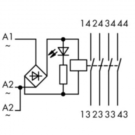 WAGO | 789-552 | RELAY MODULE; NOMINAL INPUT VOLTAGE: 24 V A