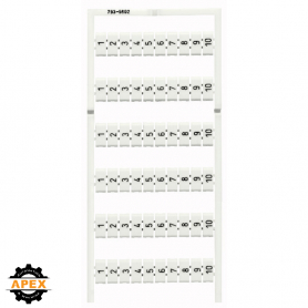 WAGO | 793-5602 | WMB MARKING CARD; AS CARD; MARKED; 1 ... 1