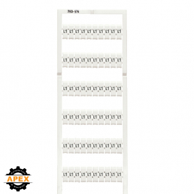 WAGO | 793-574 | WMB MARKING CARD; AS CARD; MARKED; L1 (100X