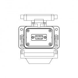 WAGO | 8000-100/1000-360 | BULKHEAD INTERFACE PORT DB9 FEMAL