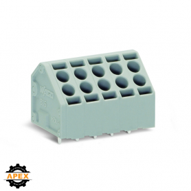 WAGO | 816-107 | 2-CONDUCTOR PCB TERMINAL BLOCK; 1.5 MM²; PI