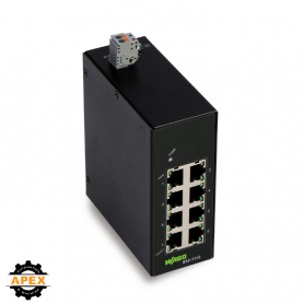 INDUSTRIAL-ECO-SWITCH; 8-PORT 1000BASE-T; BLACK