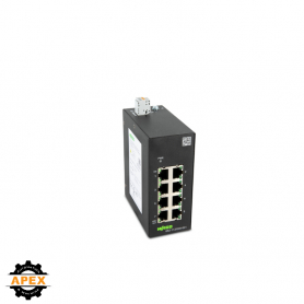 INDUSTRIAL-ECO-SWITCH, 8PORT, BLACK