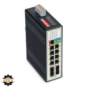 WAGO | 852-1505 | INDUSTRIAL-MANAGED-SWITCH; 8-PORT 1000BASE