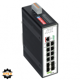 WAGO | 852-1605 | INDUSTRIAL-MANAGED-SWITCH; 8-PORT 1000BASE