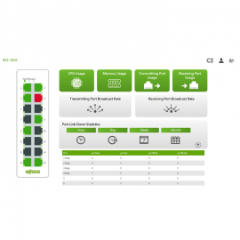 WAGO | 852-1813/010-000 | LEAN MANAGED SWITCH, 8PORT GB 2-SL