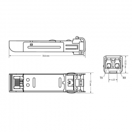 WAGO | 852-201/107-030 | SFP MODULE 30: 1310NM; 100BASE-FX S
