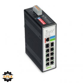 WAGO | 852-303 | INDUSTRIAL-MANAGED-SWITCH; 8-PORT 100BASE-T