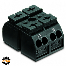 WAGO | 862-1532/999-950 | 4-CONDUCTOR CHASSIS-MOUNT TERMINAL