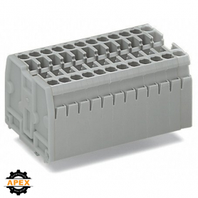 WAGO | 869-153 | TERMINAL STRIP; 3-POLE; WITHOUT PUSH-BUTTON